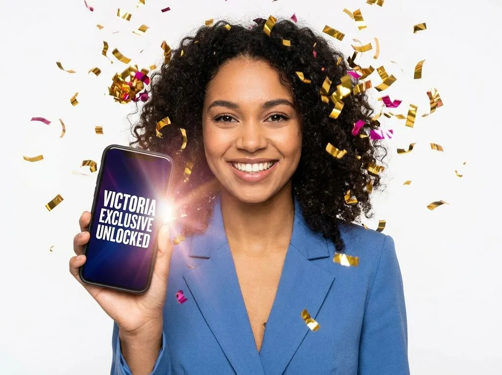 Victoria — entering a promo code for discounts